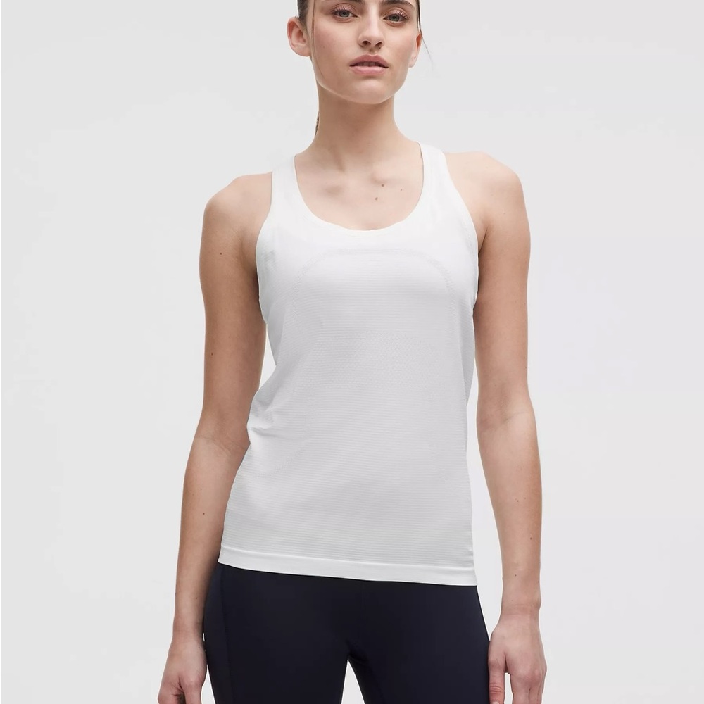 lululemon athletica White Tank Top